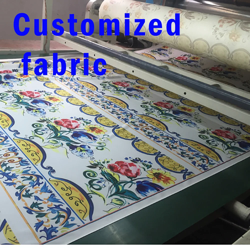 

Customization of digital printed fabrics