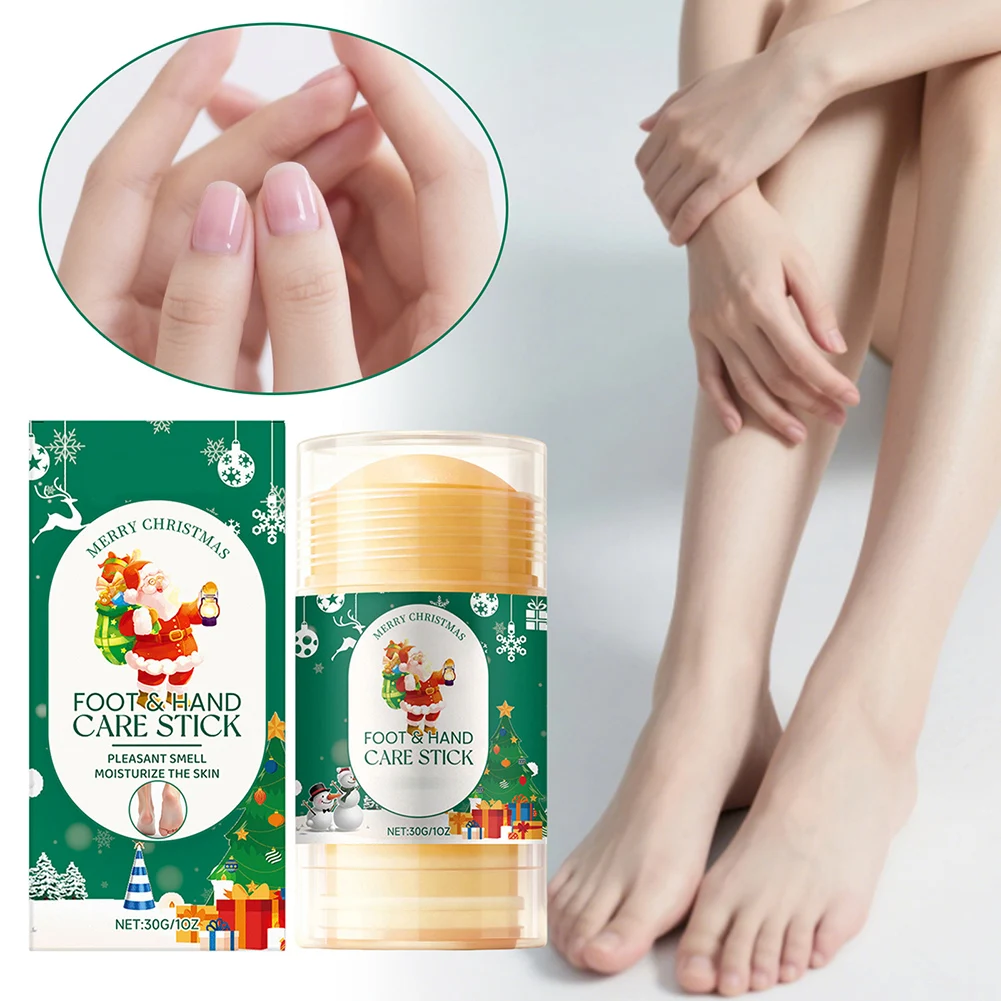 Moisturizing Foot Balm Stick For Cracked Heels，Winter Skin Repair Balm Non-Greasy Fast-Absorbing Foot Care Stick