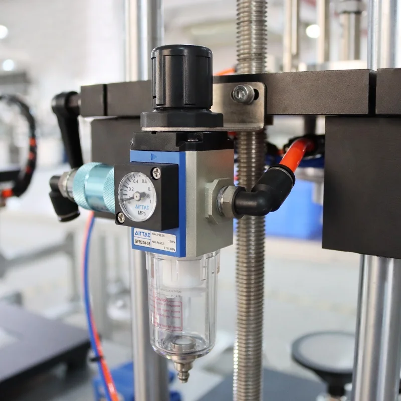 New perfume screw crimping machine bottle shrink packaging machine perfume
