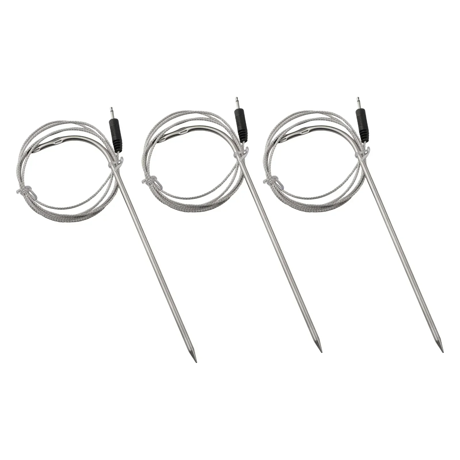 

3PCS Probes Sensor Replacement Spare High Temperature Of 250 Degrees For Thermometer IBBQ-4T / IRF-4S Tool Accessories