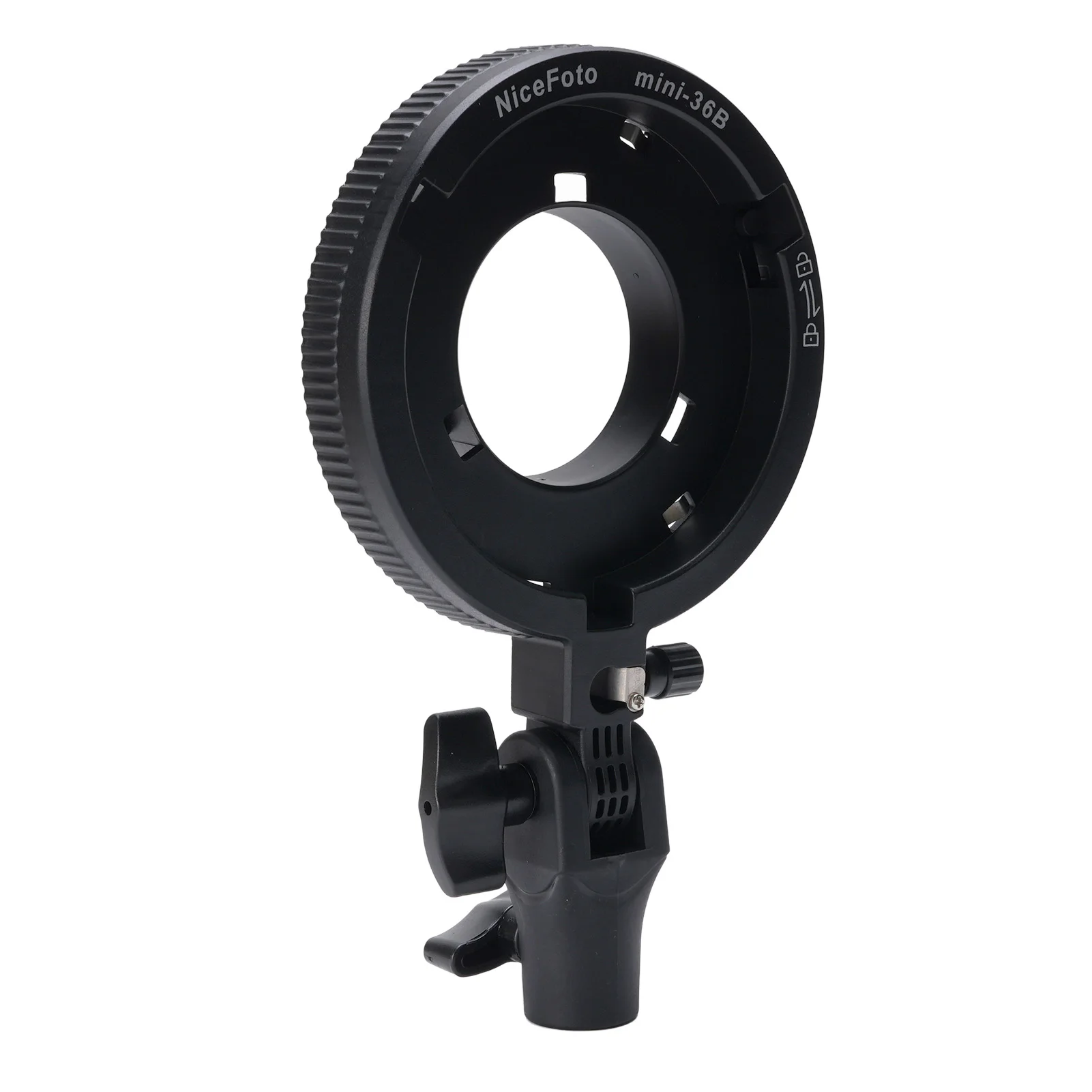 Camera Flash Mount Adapter for Bowens Mini to Standard for Bowens Mount Flash Bracket Holder for LED Light Softbox Umbrella