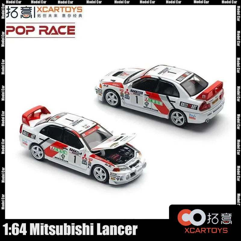 

Xcartoys 1:64 Mitsubishi Lancer Miniature Model Car Evolution Iv Rally Championship Race Alloy Cars Model Simulation Collect Toy