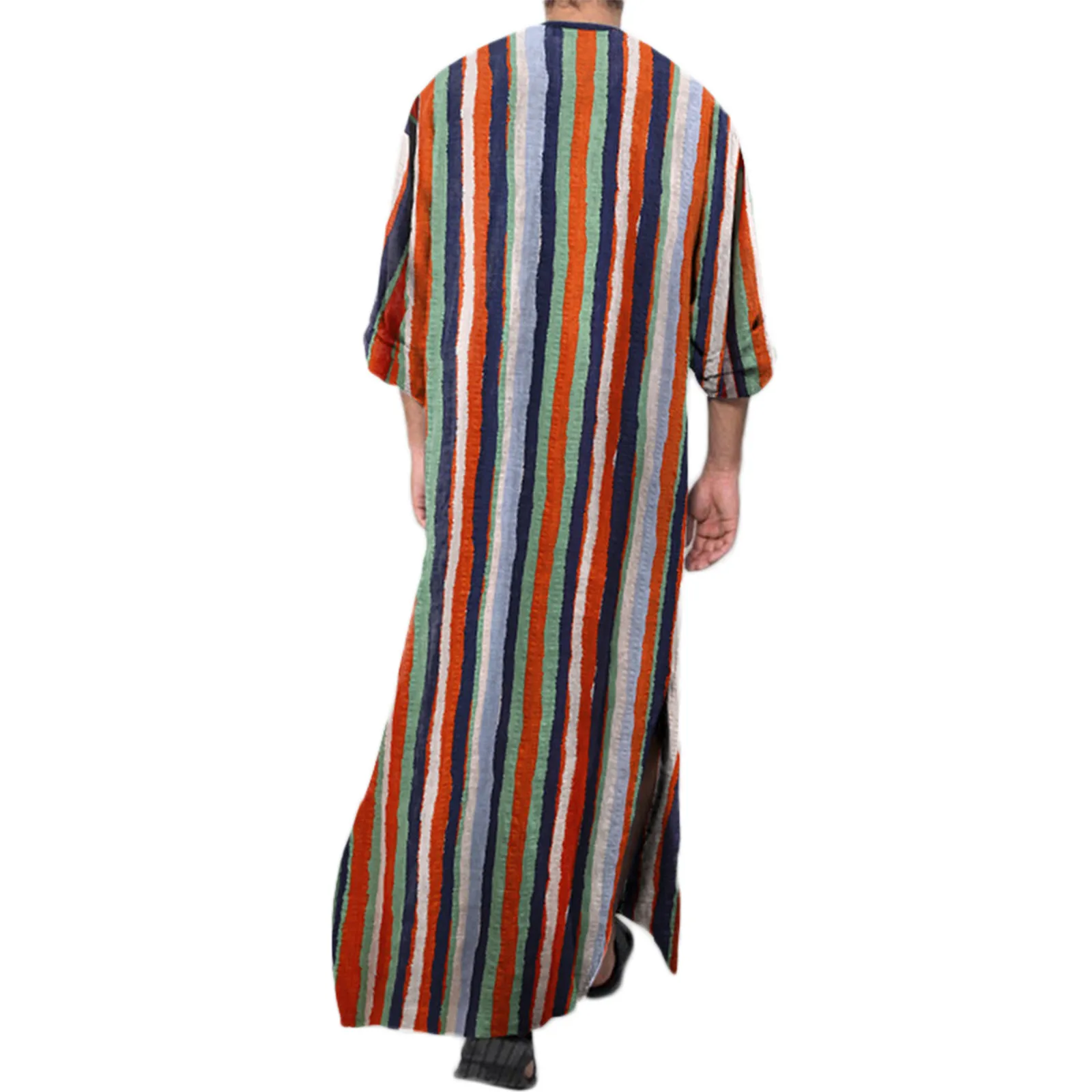 Vestes kaftan para homens muçulmanos, etnia tradicional, juba thobe solto, turco, Dubai, islâmico, árabe abaya, moda paquistanesa, Oriente Médio