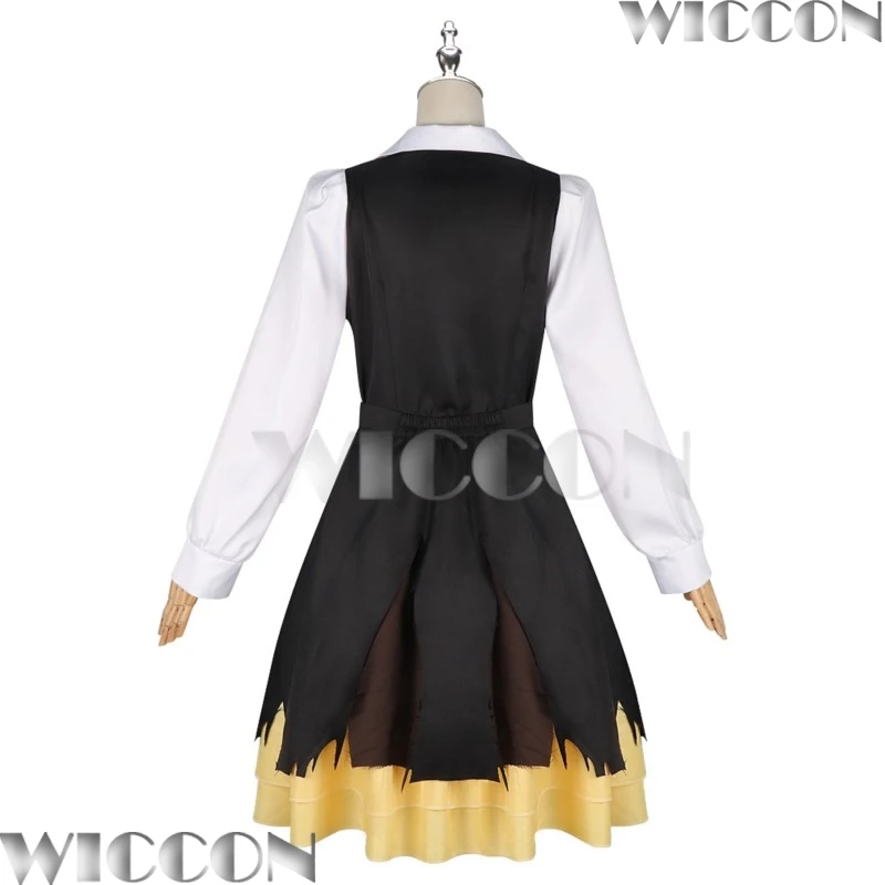 Lucy Maud Montgomery Bungo Anime Stray Coaplay Dog Black Dress Girl Lolita Suit Halloween Party Roleplay Outfit Woman Carnival - view 5