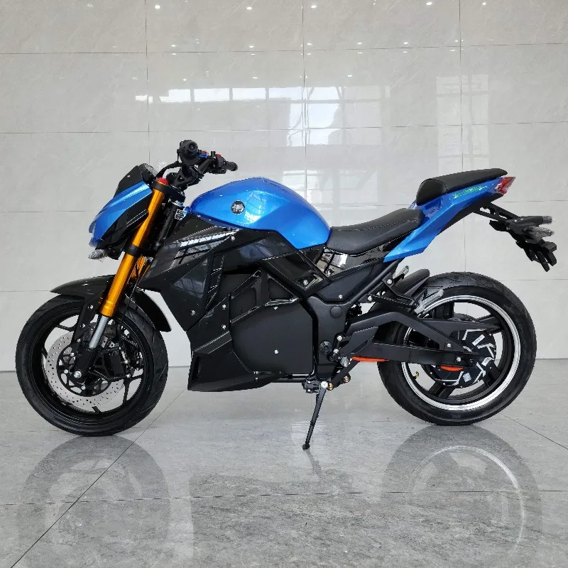 

2025 Newest An 8000W High-power Hub Motor 72V Lithium Battery Electric Motorcycle Is Selling Well In Russia