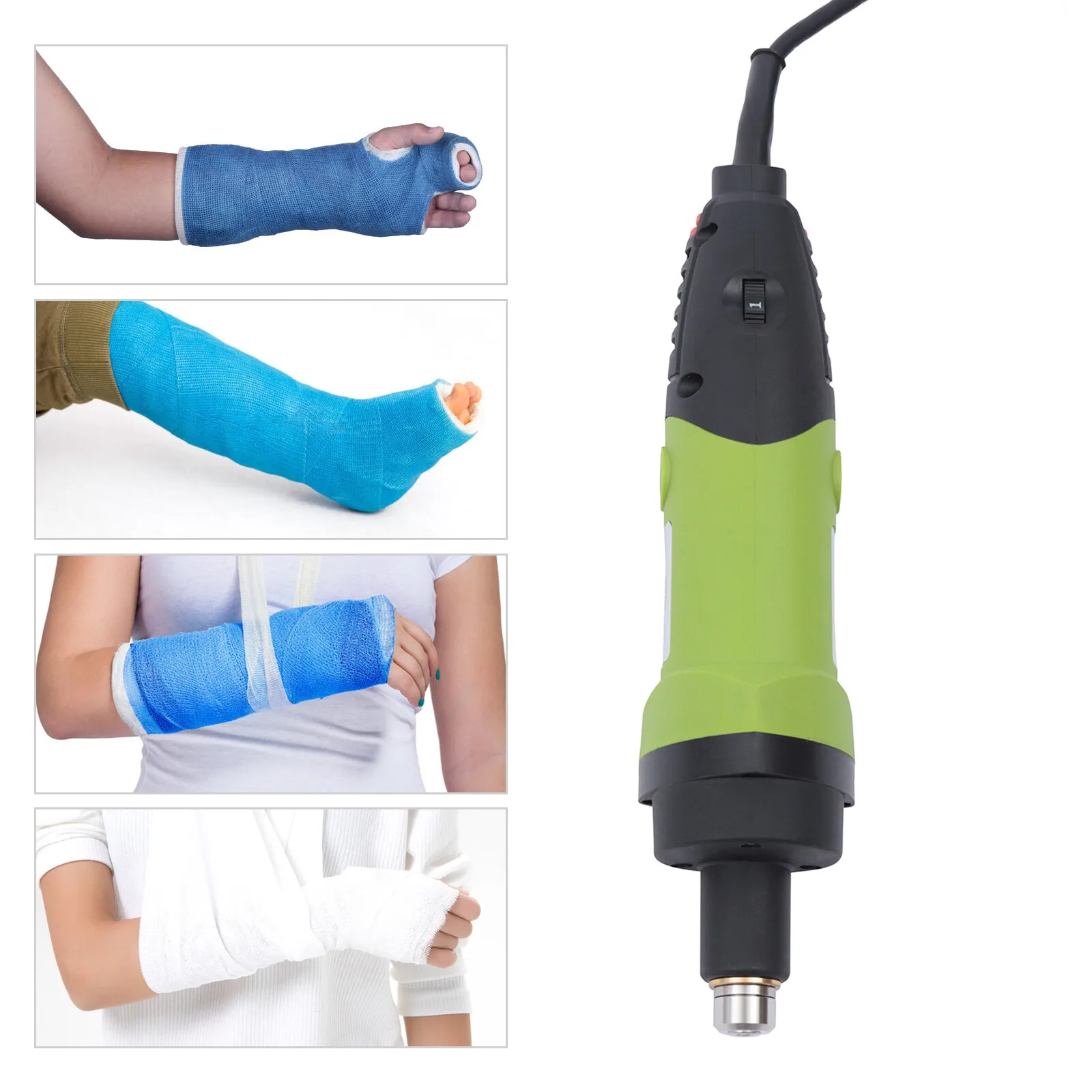 

Plaster Cutter Saw, 12500RPM High Adjustable Speed, Safe & Efficient for Cast Removal, Lightweight Design for Easy Handling