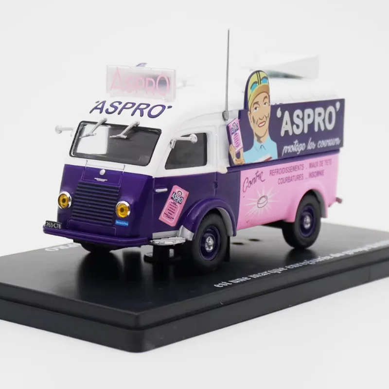 

Модель автомобиля IXO Diecast 1:43, литая под давлением, из сплава, модифицированный фургон, готовый продукт, имитационная игрушка, коллекционный подарок, статическая модель для демонстрации