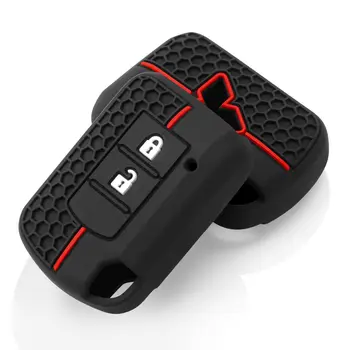 適用於三菱 ASX ASH Outlander Lancer EX Galant Pajero L200 的矽膠汽車鑰匙套,鑰匙圈保護套 8 最佳銷售 格蘭特三菱 - №2