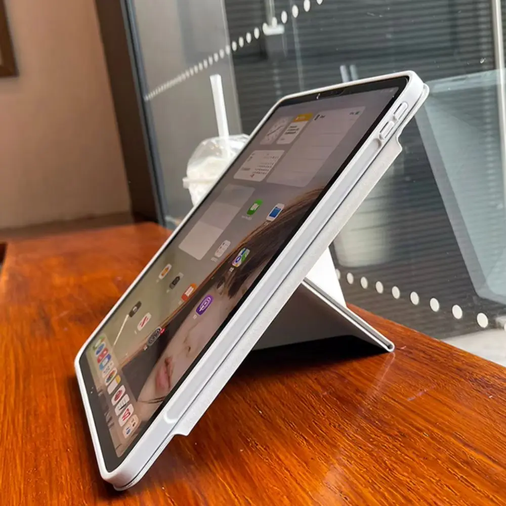 Solid Color Practical Cover For Magnetic Split iPad Pro 13 11th M5 M4 12.9 A16 10 8 7 9th 10th Air 11 M2 M3 Mini Tablet Case