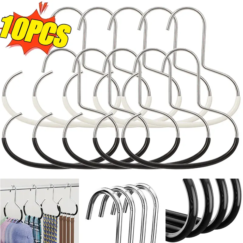 

10/1Pcs Closet Hat Hanger Baseball Cap Rack Organizer Portable Hat Hanging Holder Home Closet Scarf Towel Tie Storage Supplies