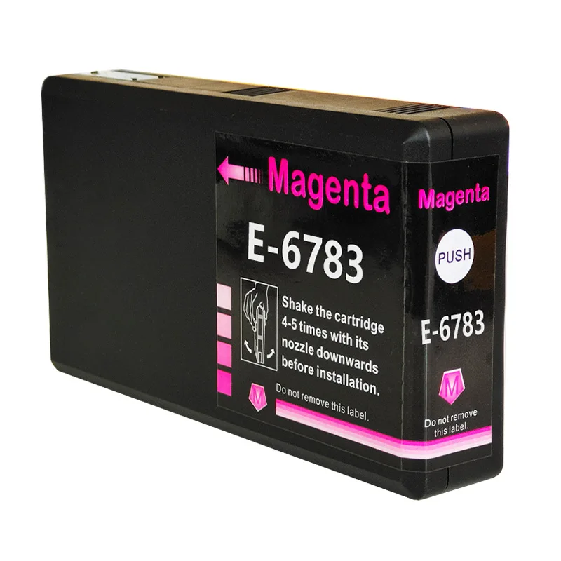 خرطوشة حبر متوافقة للطابعة Epson 678 T678 T6781 T6782 T6783 T6784 WorkForce Pro WP-4022 WP-4092 WP-4532 WP-4592