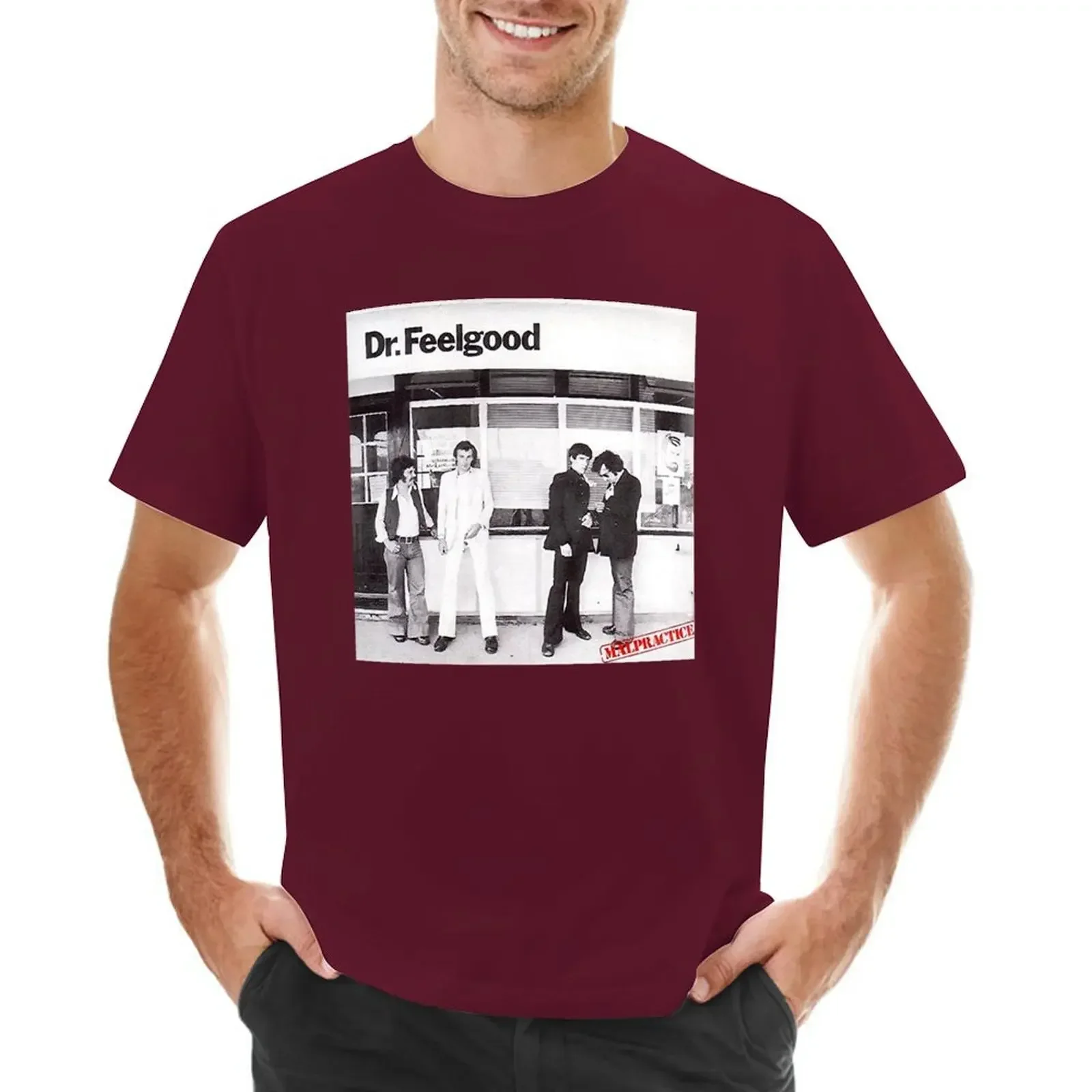 Dr. Feelgood Malpractise T-shirt oversized blanks shirts graphic tees men champion mens designer clothes new in tops & tees 2024