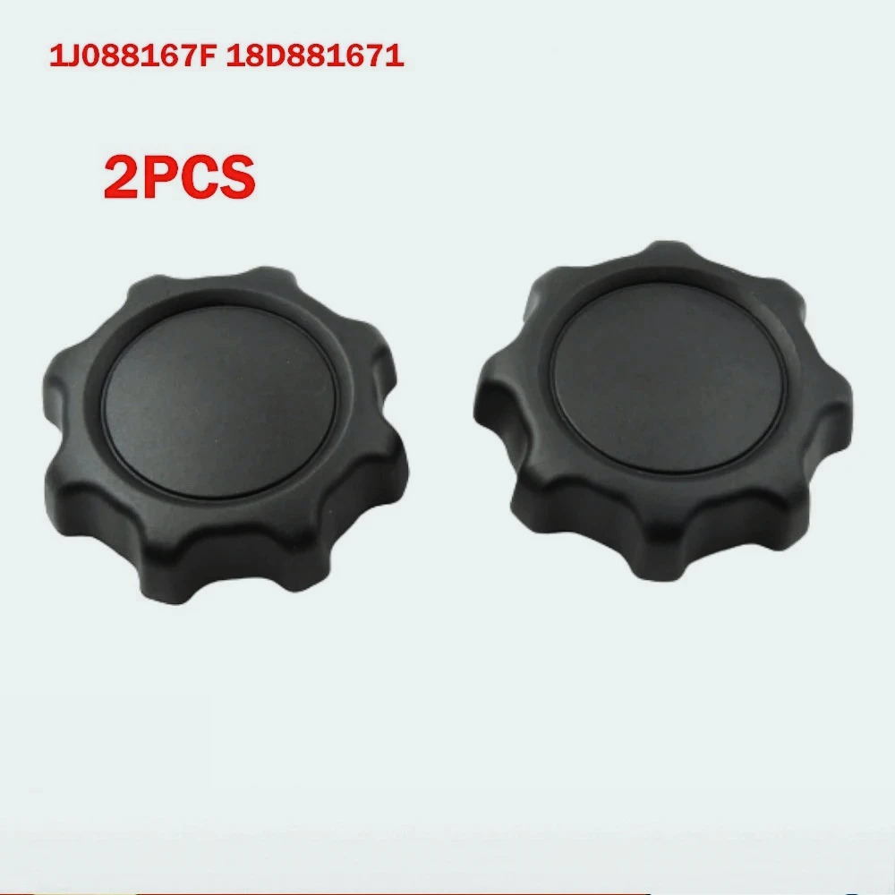 ZF-T Manija de ajuste para asiento delantero de coche, perilla de asiento reclinable, color negro, 1J0881671, 18D881671, 2 pieza