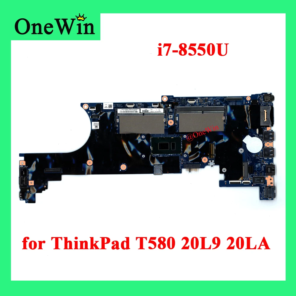 

i7-8550U for ThinkPad T580 20L9 20LA Integrated Motherboard 01YR244 5B20W35778 5B20W35779 5B20W35780 5B20W35781 01YR245 01YR274