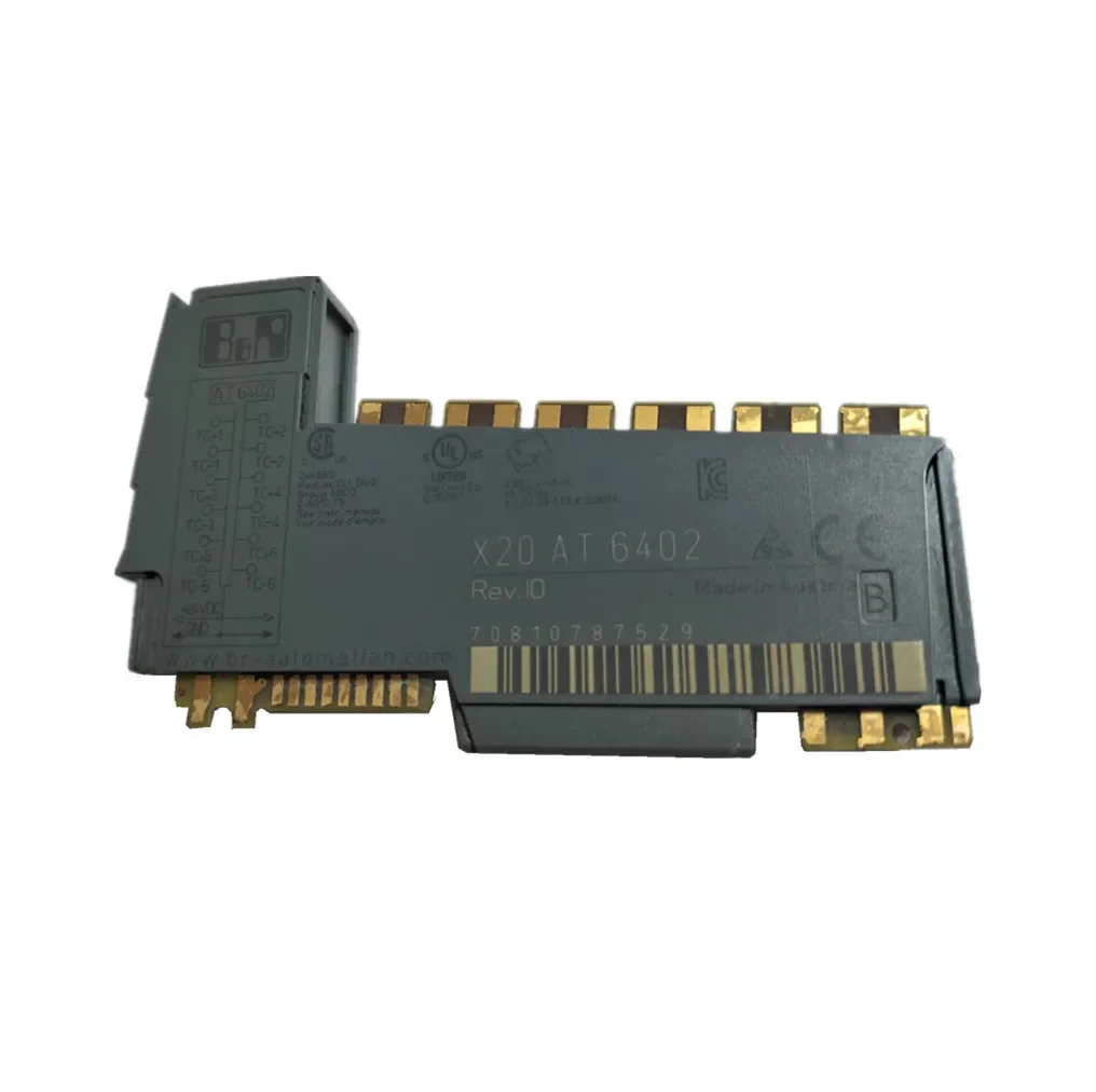 

МОДУЛЬ ТЕМПЕРАТУРЫ СИСТЕМА B&R AUTOMATION X20 X20AT6402, 6 ВХОДА, J, K, N, S, B & R Модуль промышленного управления Модуль ввода ПЛК