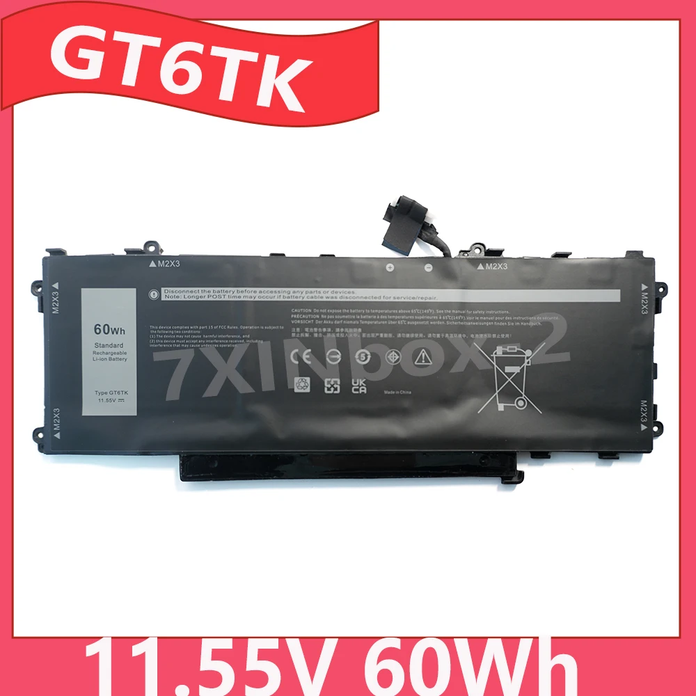 

GT6TK K2CPY 11,55 В 60 Втч OEM аккумулятор для ноутбука Dell Latitude 9440 9450 серии 2-в-1