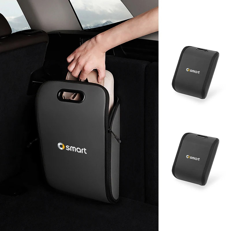 Bolsa de almacenamiento para zapatillas de deporte de coche, herramientas de almacenamiento de zapatos para salida de viaje, accesorios para coches Smart Fortwo 451 453 450 EQ Forfour Coupe Cabrio C