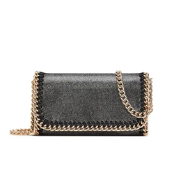 Luxury Designer Mini Crossbody Bag for Women Fashion Chain Shoulder Bag with Phone Purse Wallet Elegant Branded Handheld Clutch