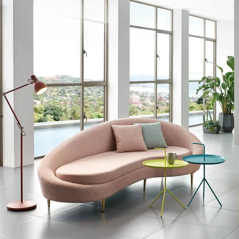 Modern Modular Combination Sofa Set Fabric Corner Sofa