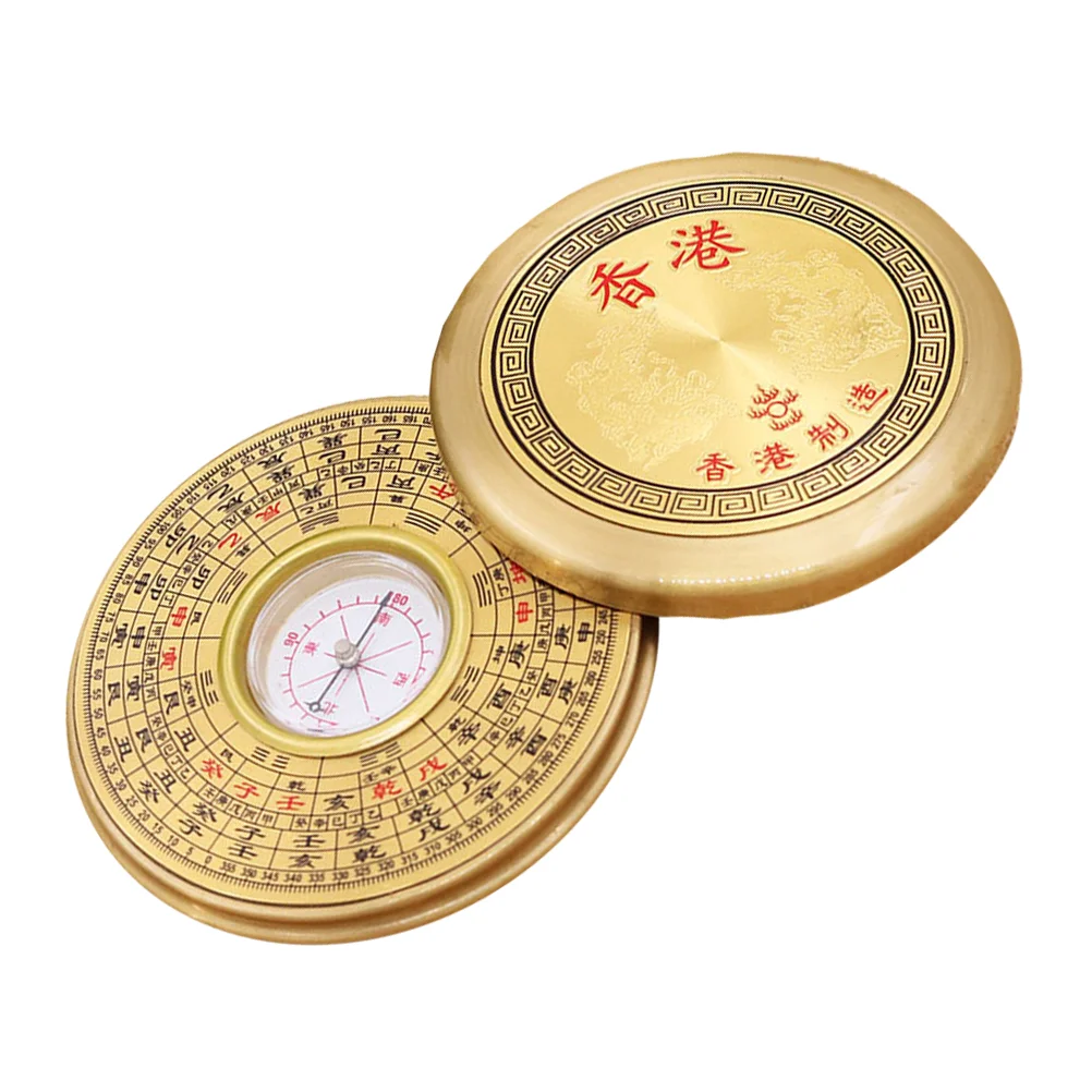 Feng Shui Centerpiece Compass Experiment Brass Geology Demonstrator Marine Vintage Decor