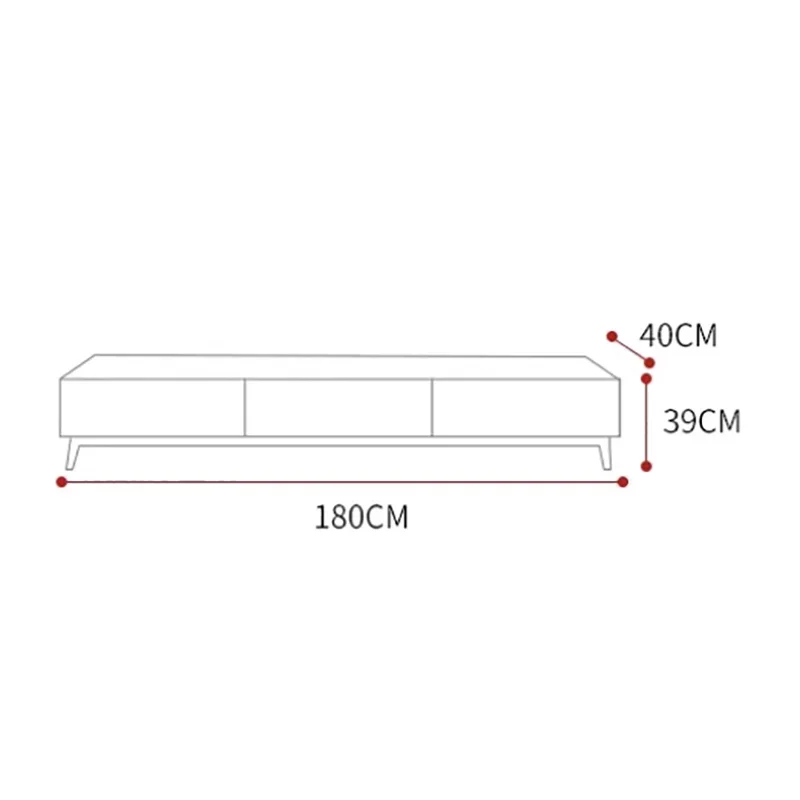Storage Designer Tv Stands Modern Luxury Metal Legs Nordic Tv Stands Trendy Beauty Meubles Télévision Living Room Furniture