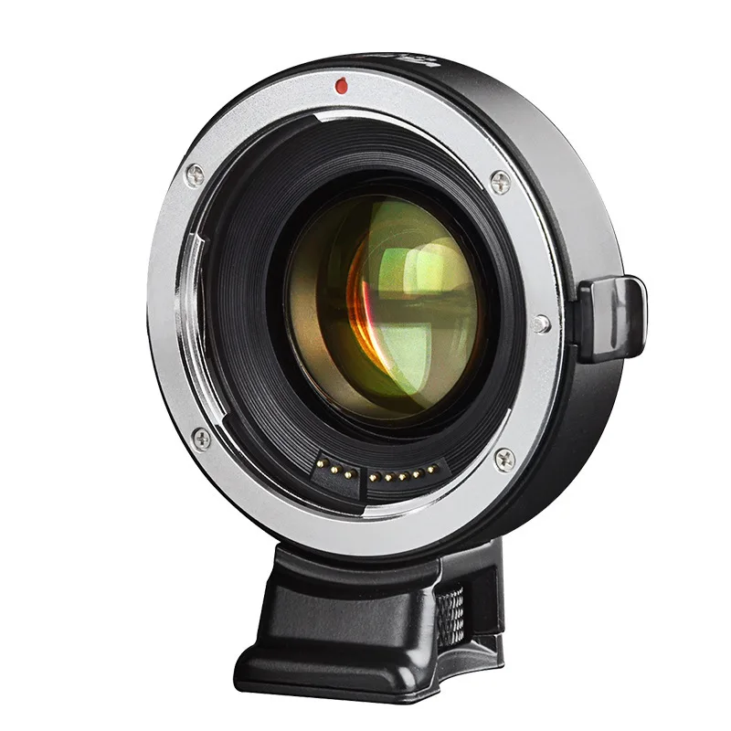 For Canon EF Lens to Sony E Mount Camera A9 A7 A7RII A6400 Viltrox EF-E II Lens Adapter Auto Focus Reducer Speed Booster 0.71X