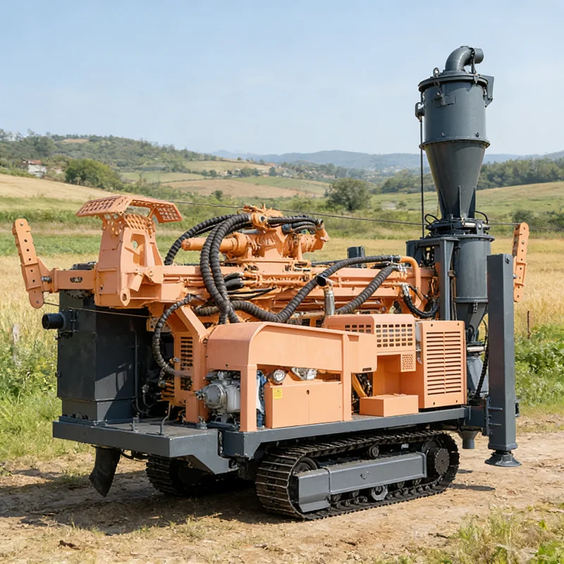 Modular RC Drill Rig for Easy Assembly and Disassembly in Remote Field Operations