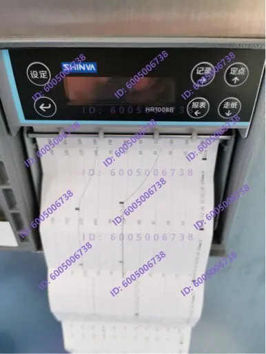 SHINVA brand paper recorder HR1008B-2 or 6 for steam sterilization cabinets.