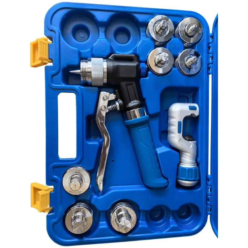 Espansore per tubi idraulici VHE-29D con raschietto VTT-5 e tagliatubi VTC-32 per HVAC e refrigerazione Strumenti di nuova condizione