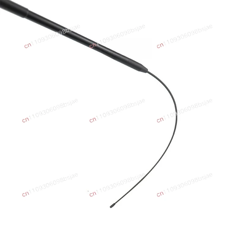 AZ507BFX Car Radio Antenna UV Double Segment Top Soft Black Seedlings 74cm