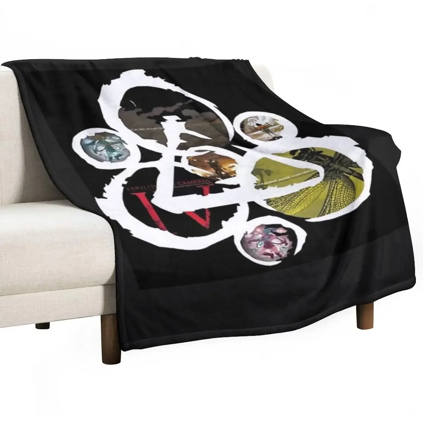 coheed and cambria best seller Throw Blanket Single Bed Vintage Blankets