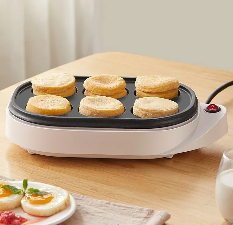 

Small Breakfast Pot Poached Egg Convenient Omelet Tool Non-Stick Egg Dumpling Pan Egg Burger Machine Mold Six-Hole