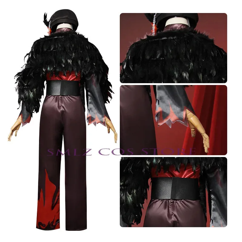 

CyEdgar Valden Cosplay Anime Identity V Cosplay Costumes Painter Fashion Survival Game Suit Uniform Wig Halloween Outfit for Man