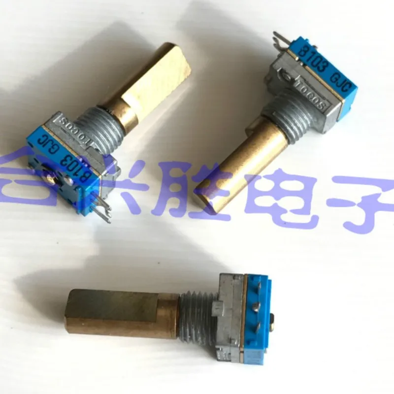 1 Piece 90 Degrees Precision Potentiometer TP96N93 Single B10K B103 Light Feel Shaft Length 20MM High Life