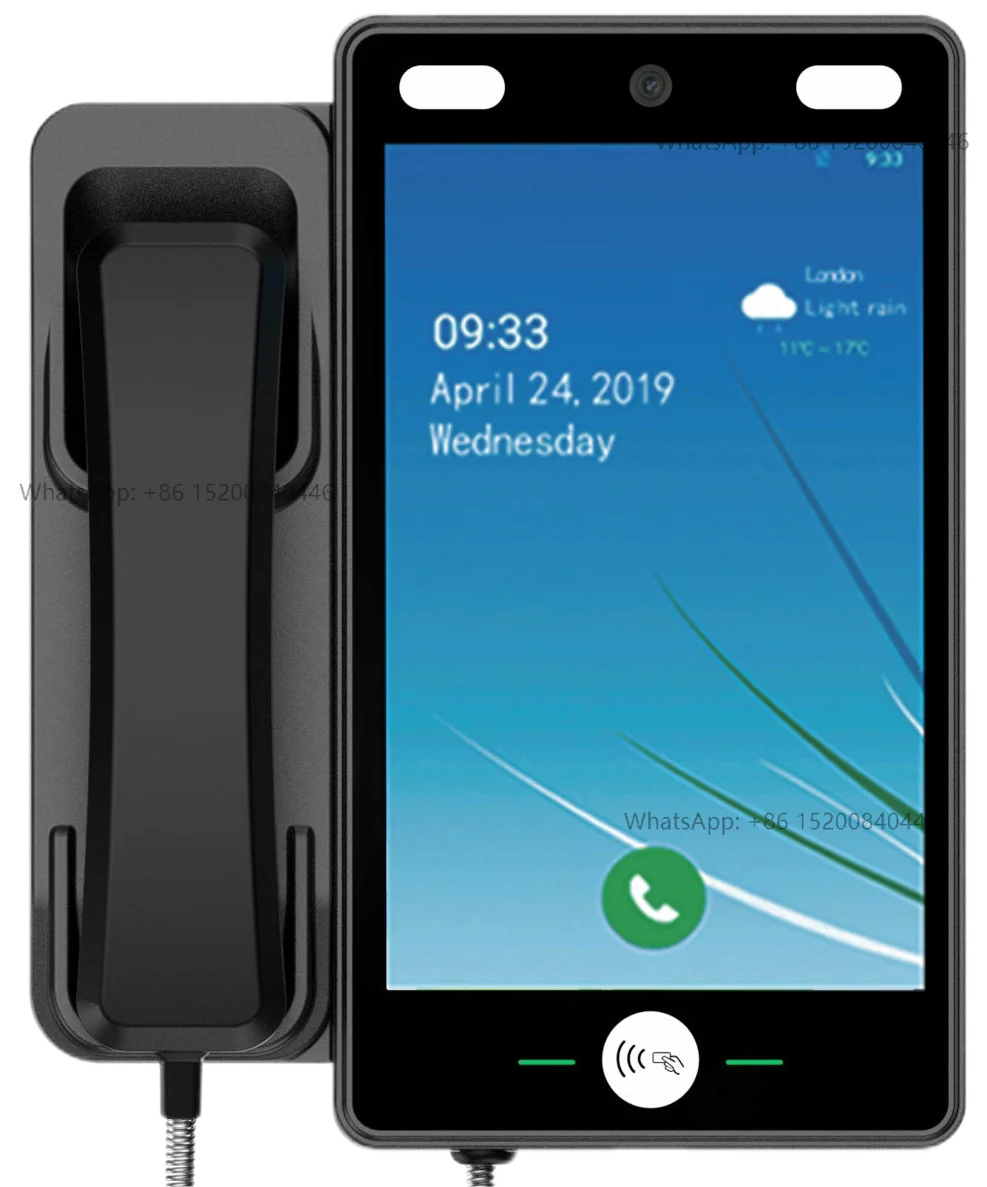 OEM ODM Industrial WiFi RJ45 for Jail School Android IC Card Face Recognition 4G VoLTE Call Video Telephone Public Payphone
