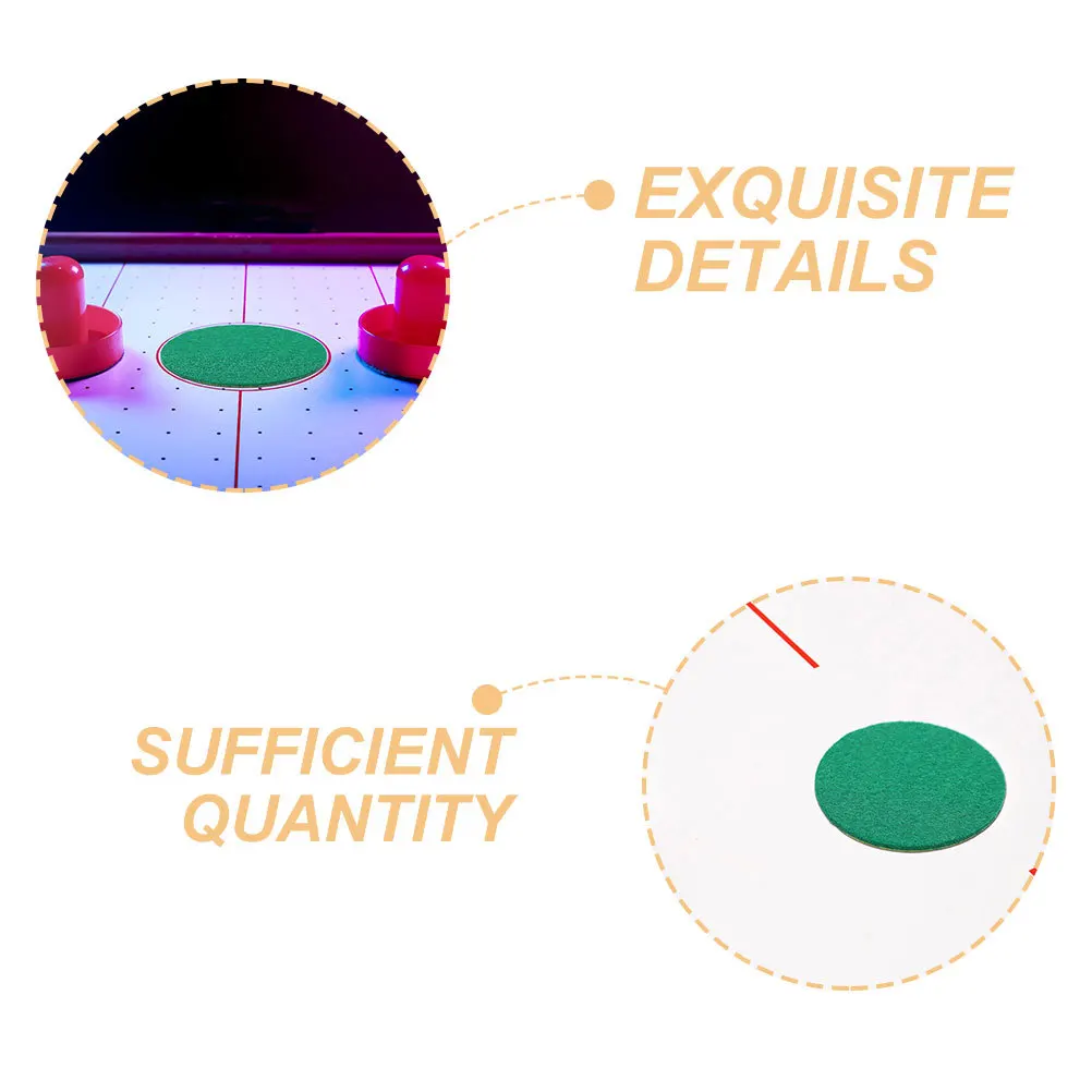 6 قطعة منصات هوكي الهواء الأخضر لاصق ذاتية اللصق مطرقة الوسادة استبدال عدة دافعات ملصقات للمجاديف مقابض الملحقات #5