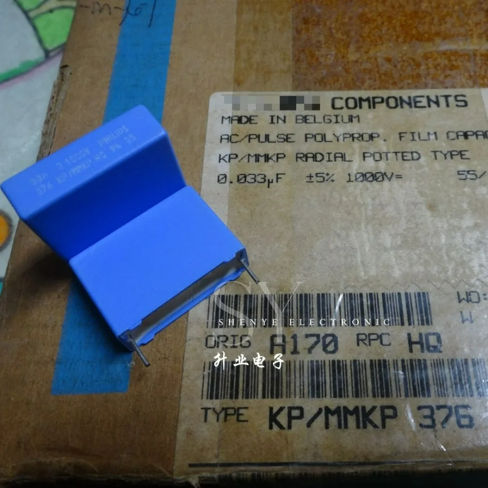 

10PCS MMKP376 0.033uf/1000V 33nf 333 brand-new 22.5mm film capacitor