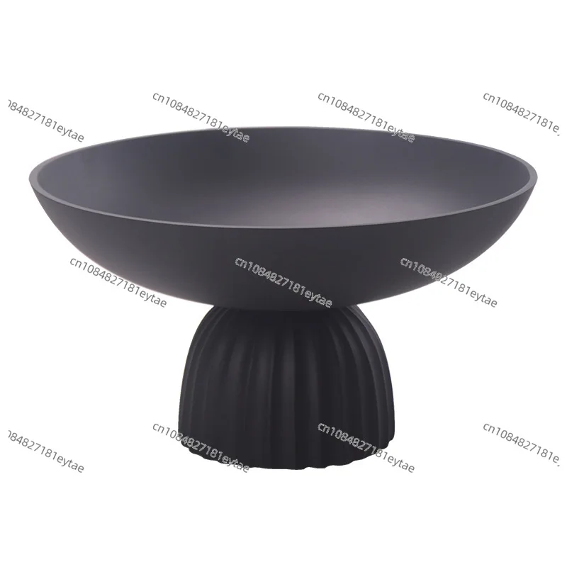 

Modern minimalist tall fruit plate model house Nordic creative coffee table tray dining table ornament