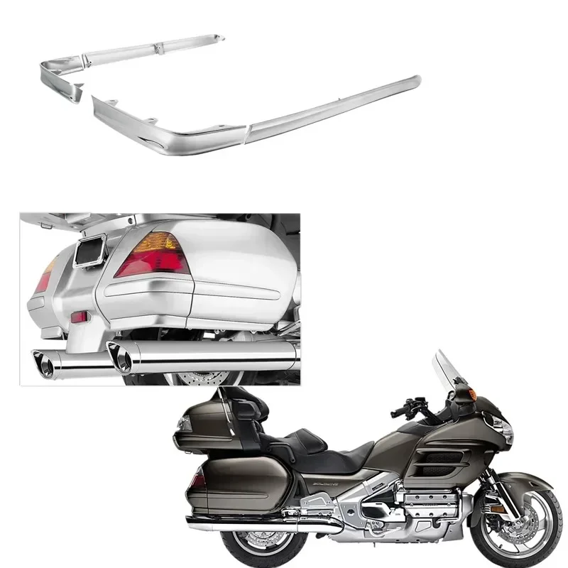 For Honda Gold Wing GL1800 2001-2011 2010 Motor Acsessories Saddlebag Pannel Decoration Strip Moulding