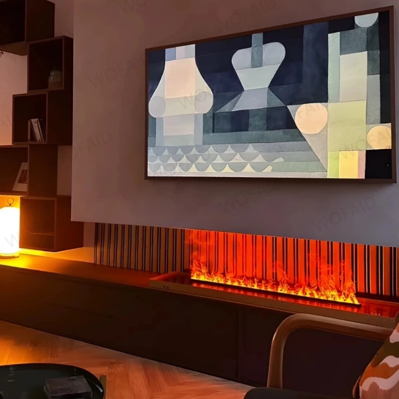 2025 New Model Electric Fireplace, Advanced Water Mist Tech Fire Place for Wall, Most Realistic Flame, Limited Offer, Shop Now!