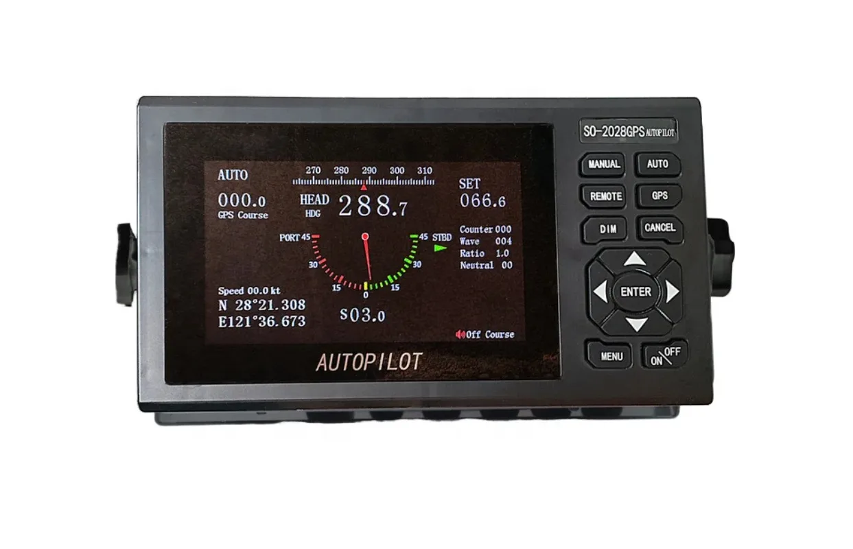

SO-2028 GPS marine autopilot is suitable for ship navigation CCS certification