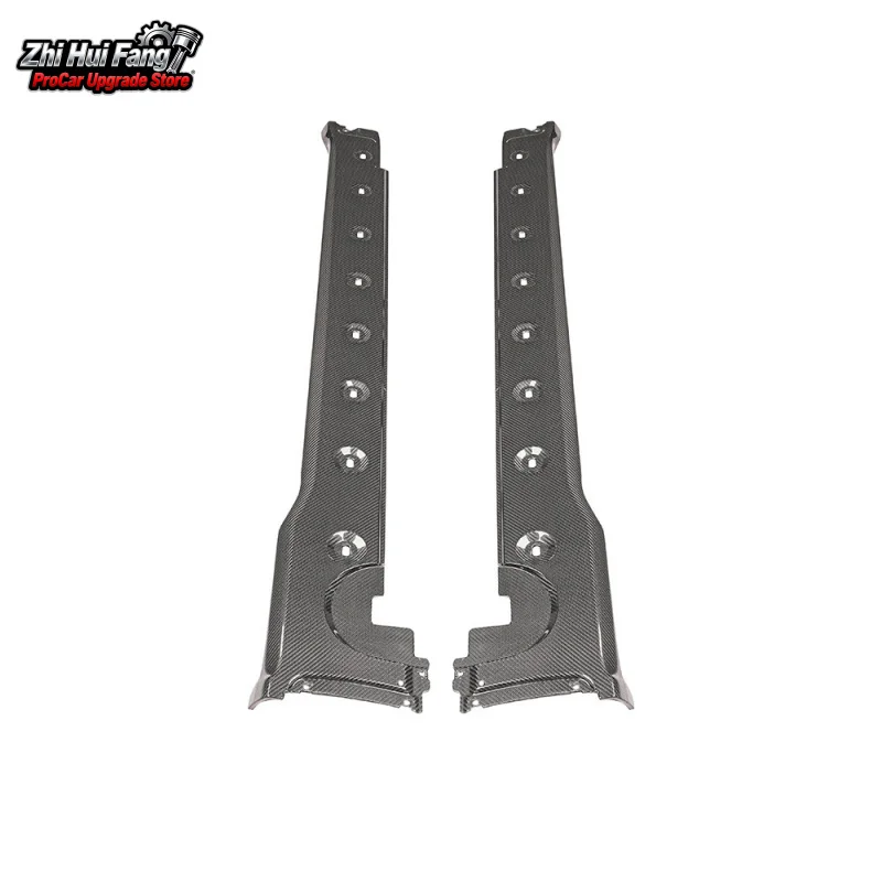 

Suitable for 19-UP Porsche 911 992 Turbo SD Fiber Side Skirts Dry Carbon Replacement
