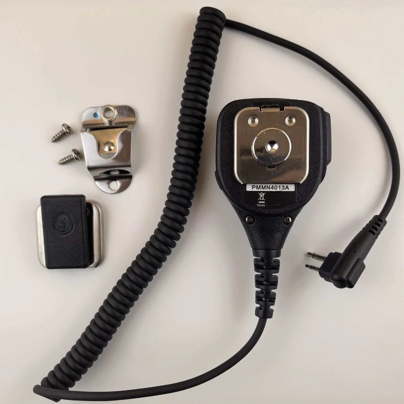 SSM‑17B Speaker Shoulder Microphone Hand Mic For Two‑Way Radio FT‑4XR FT‑65R Walkie Talkie Accessory