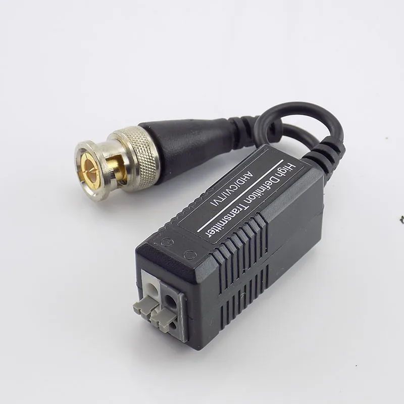 10 paia UTP Video Balun Twisted CCTV Balun Ricetrasmettitori passivi per telecamera HD CVI/TVI/AHD Maschio da BNC a UTP Accessori per telecamere G3