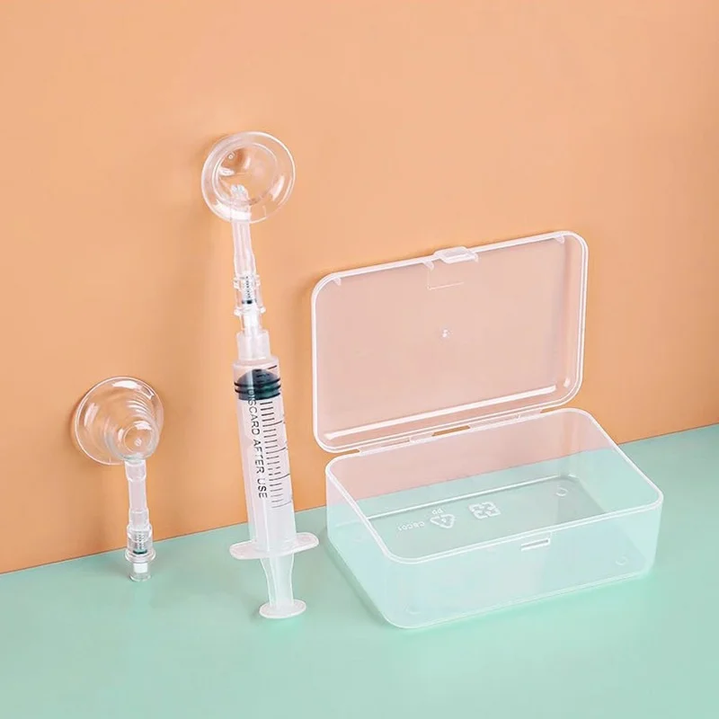 Nipple Inversion Corrector, Used to Correct Inverted, Flat, and Short Nipples During Breastfeeding and Nursing Care