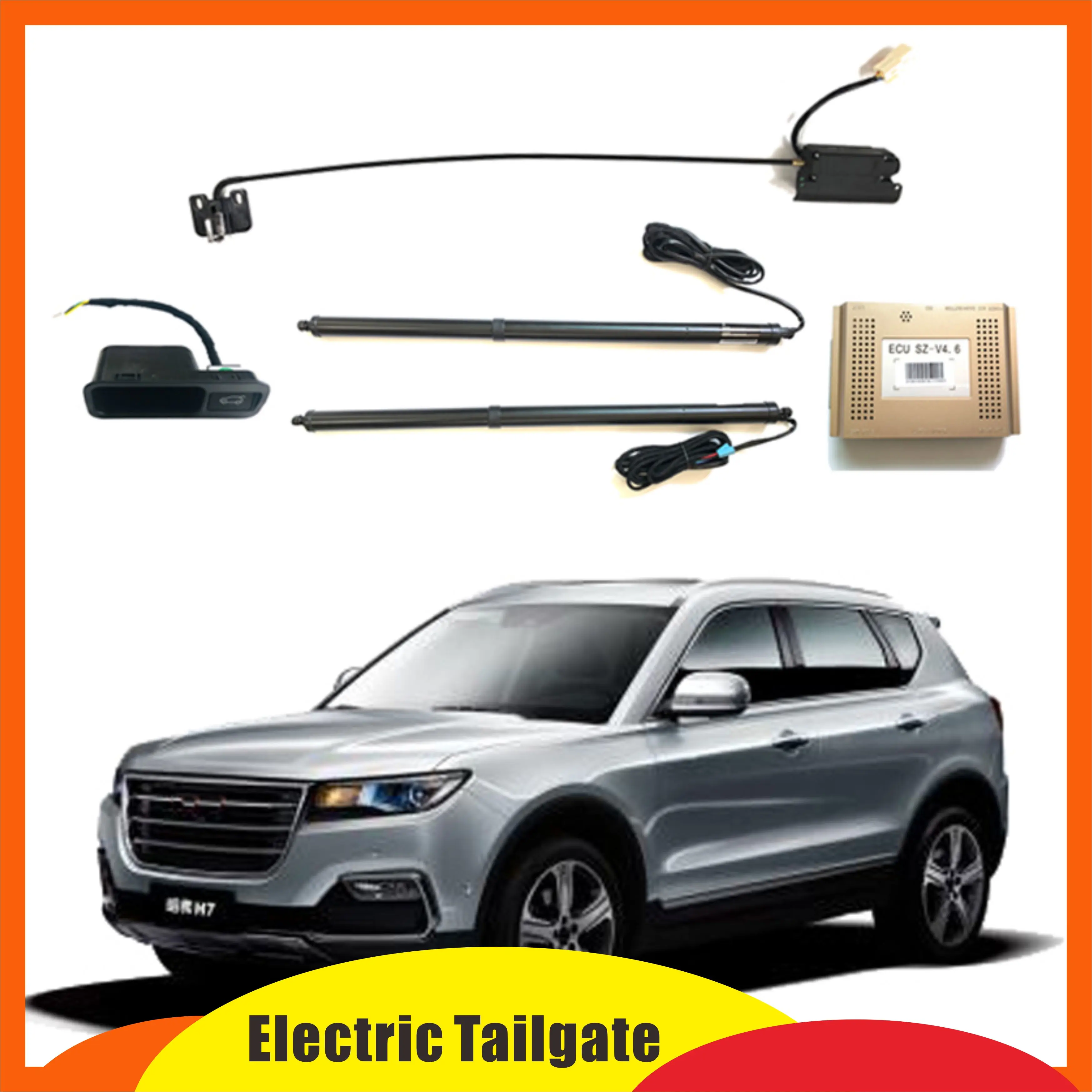 

Car Electric Tail Gate Lift Tailgate Assist System For Grate Wall For Haval H7 2015~2021 Remote Control Trunk Lid