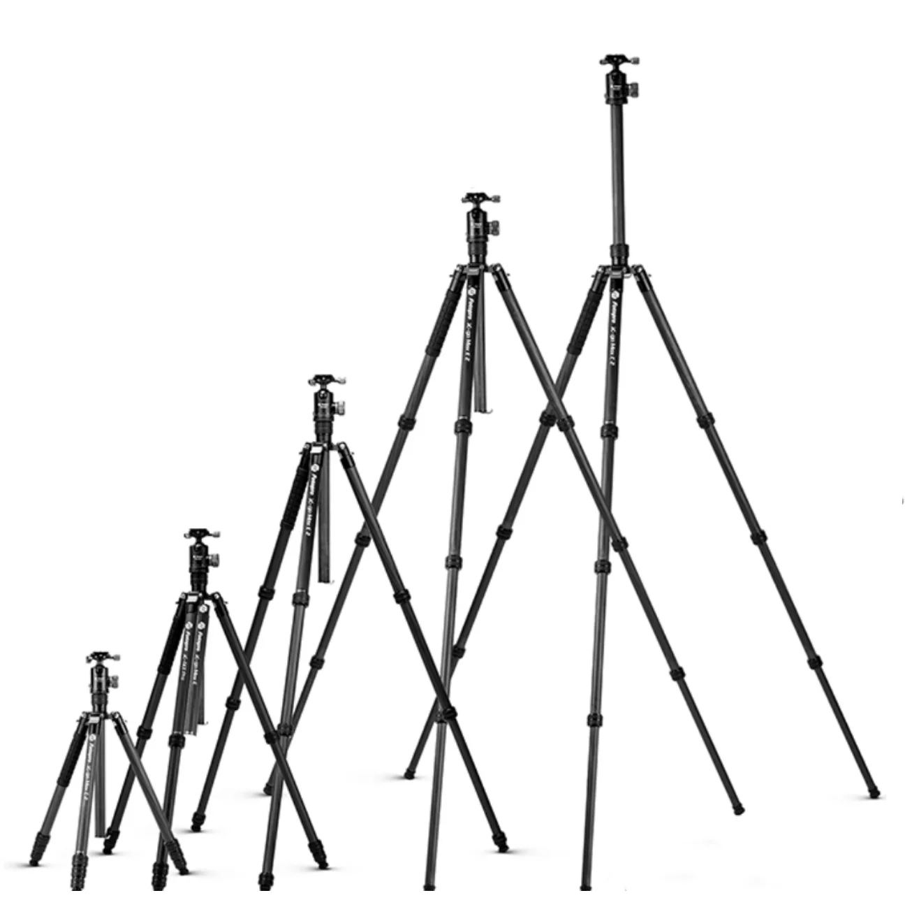 Fotopro Dual 360 Panorama Ball Head Full Functional Carbon Fiber Tripod