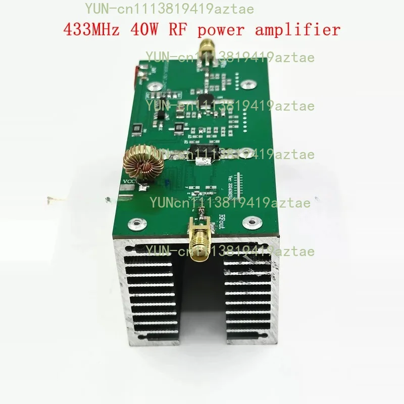 433MHz 40W RF Power Amplifier DC 24-28V SMA Connector