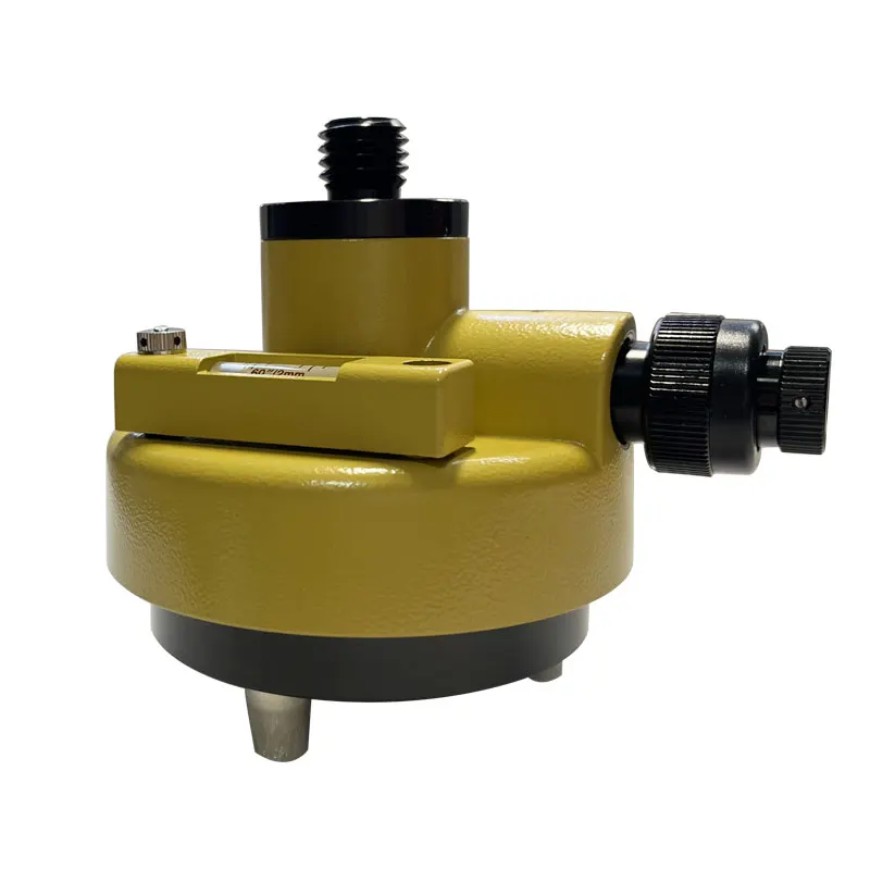 Yellow Rotating Adapter For Prisms GPS Surveying With Optical Plummet 5/8\