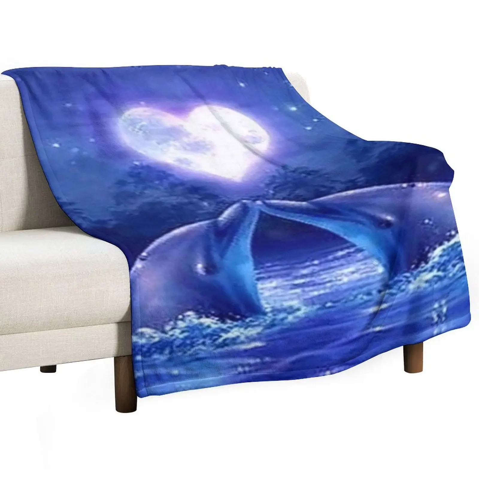 

dolphin Throw Blanket christmas gifts Giant Sofa cosplay anime Hairy Blankets